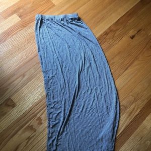 Brandy Melville striped maxi skirt